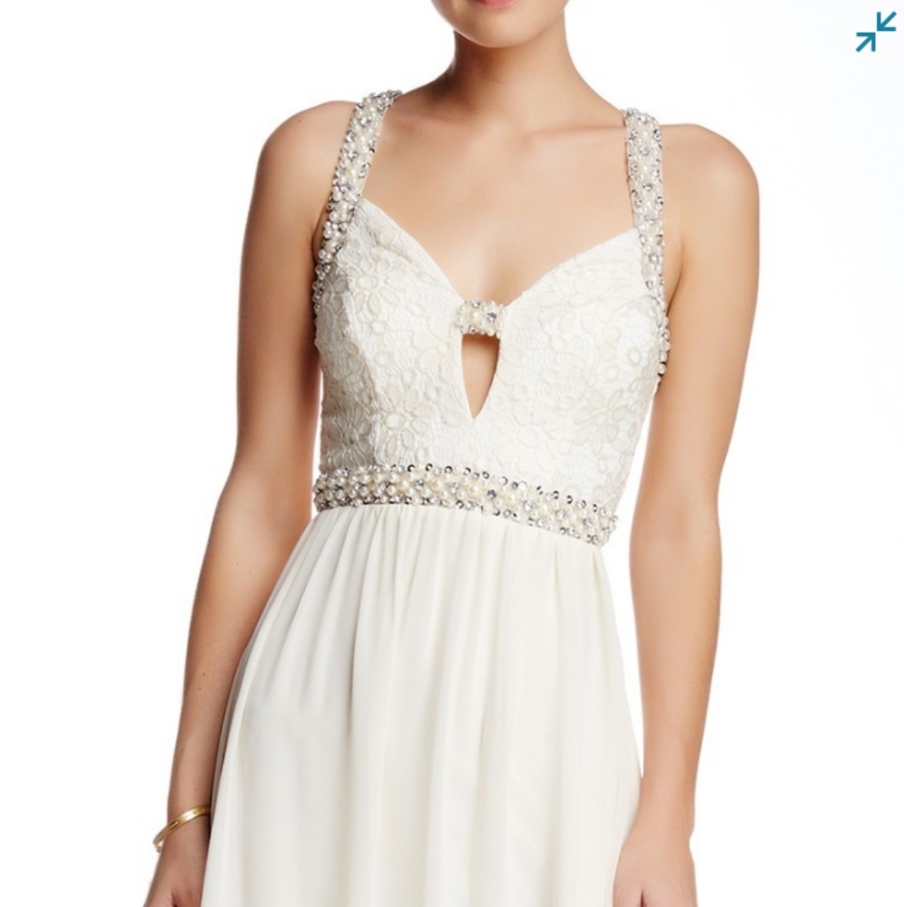City Triangle Embellished Dress